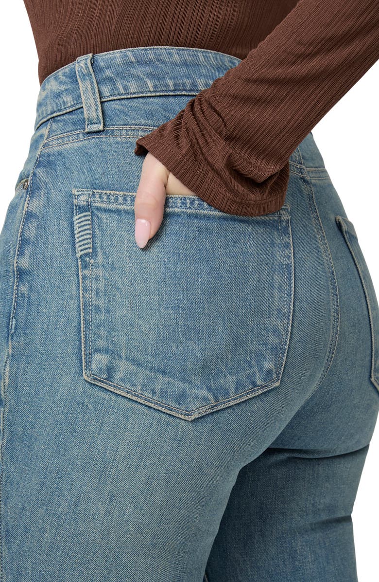 PAIGE Knockout Undone Hem Jeans, Alternate, color, Riff