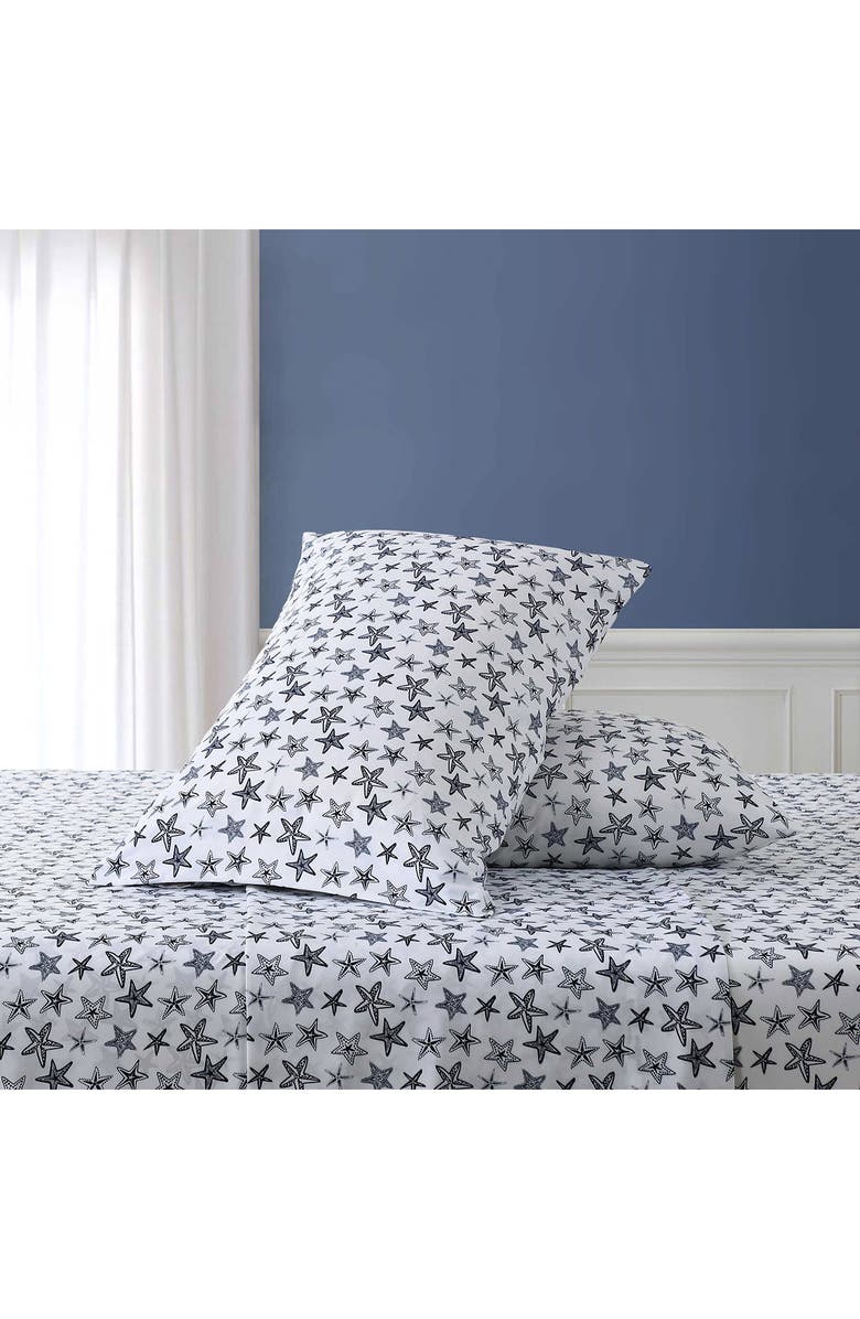 Nautica Saltwater Stars Cooling Microfiber Sheet Set, Alternate, color, 
