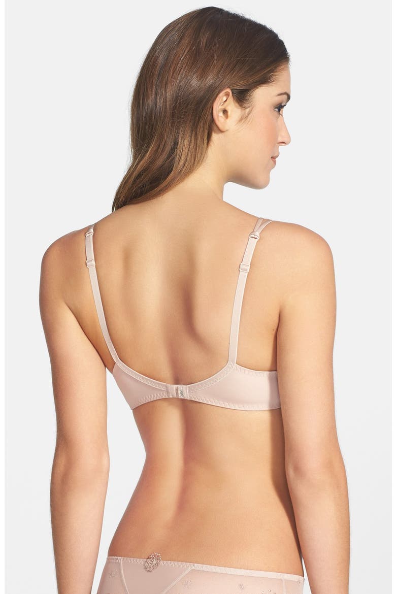 Delice 3D Molded Underwire Demi Bra, Alternate, color, NUDE