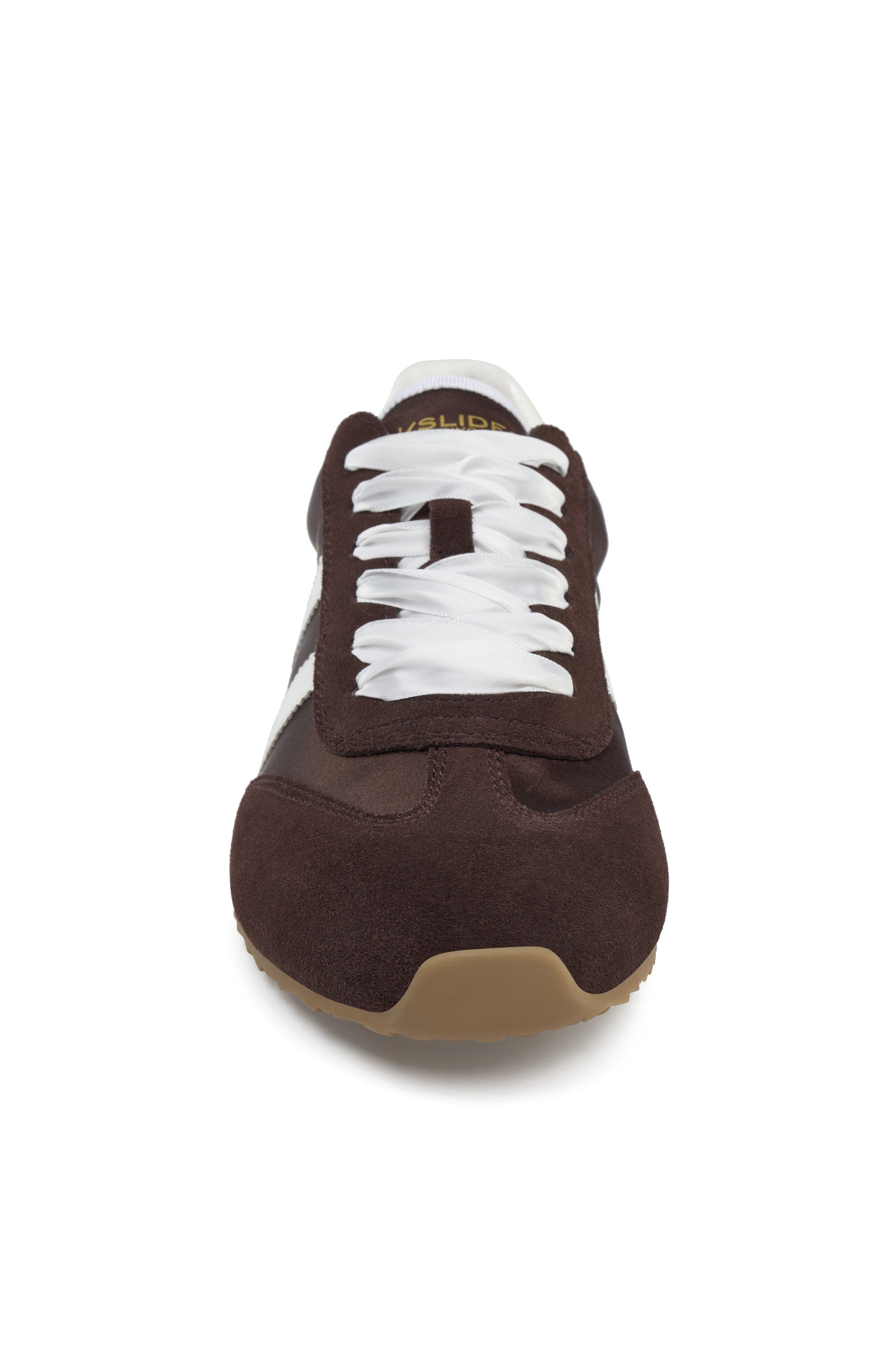 Brown/White-Suede