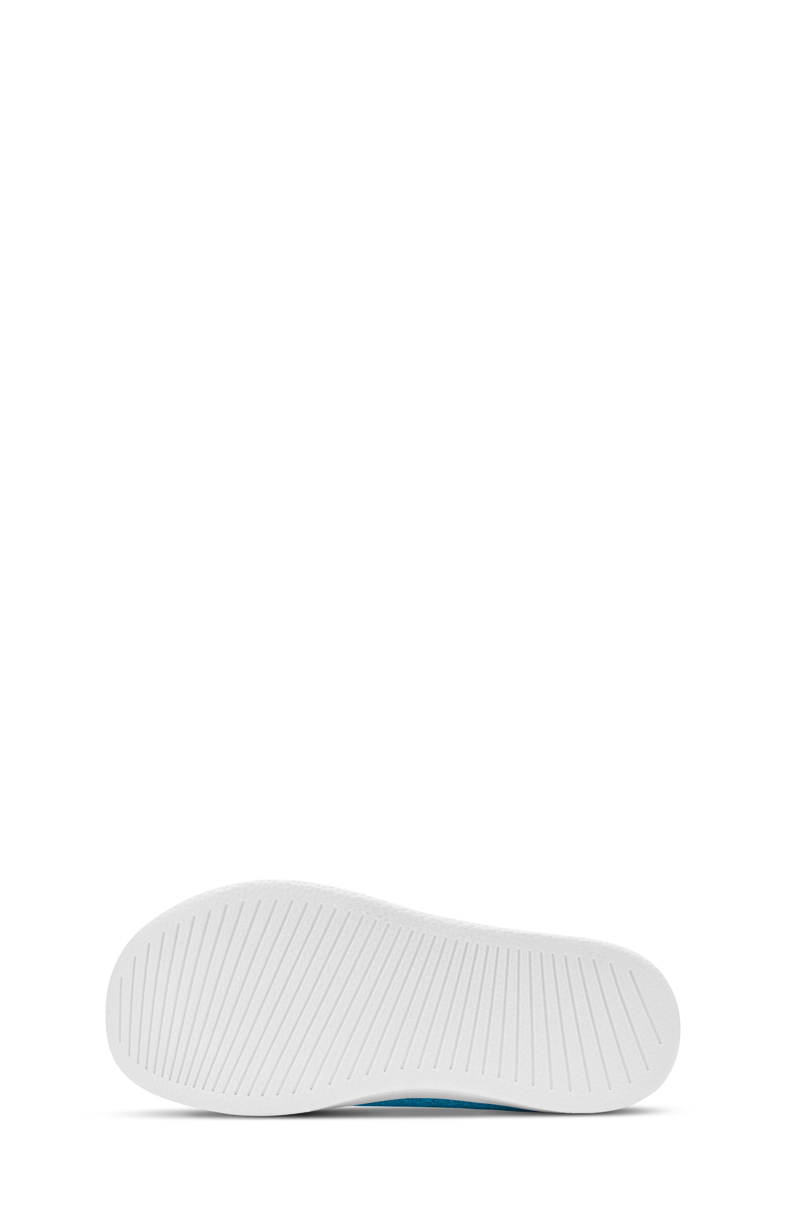 Allbirds Kids' Wool Lounger Slip-On Sneaker, Alternate, color, Thrive Teal/ Blizzard
