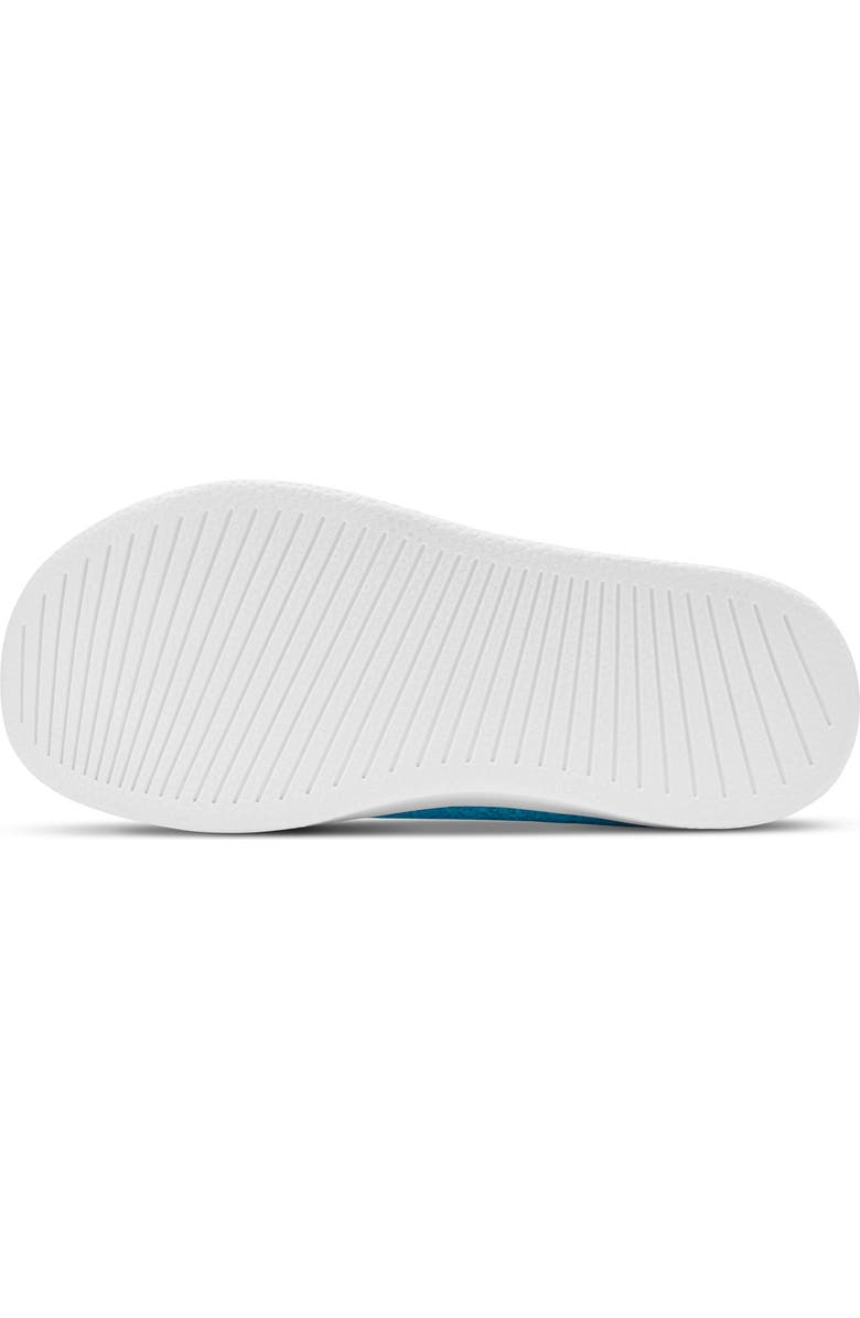 Allbirds Kids' Wool Lounger Slip-On Sneaker, Alternate, color, Thrive Teal/ Blizzard