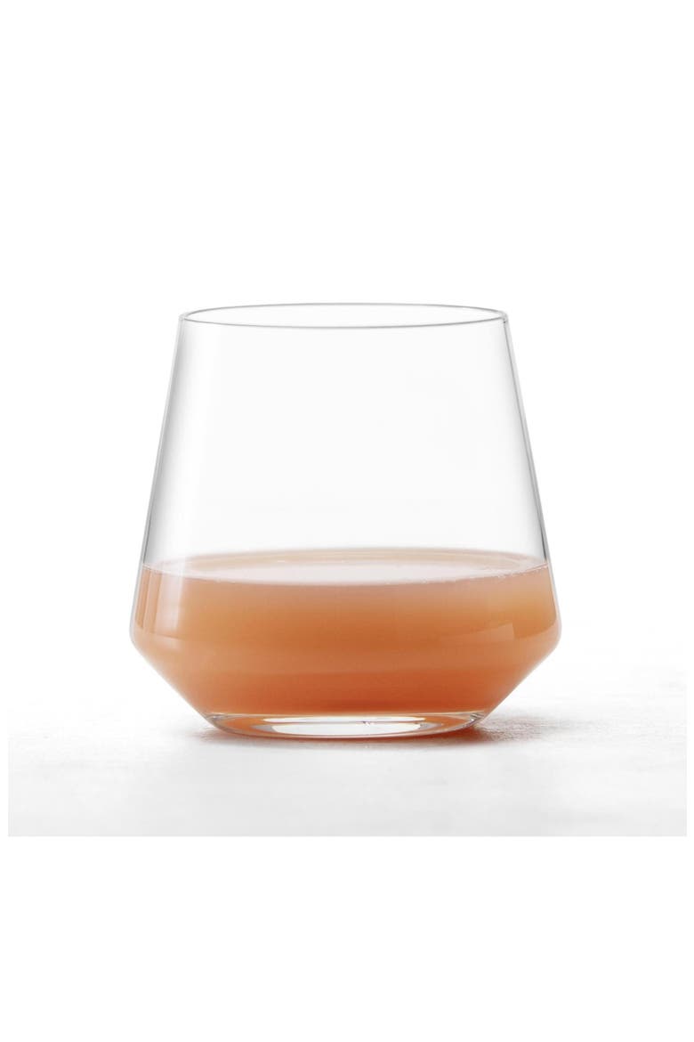 Pure Set of 6 Rocks Cocktail/Wine Glasses, Alternate, color, CLEAR