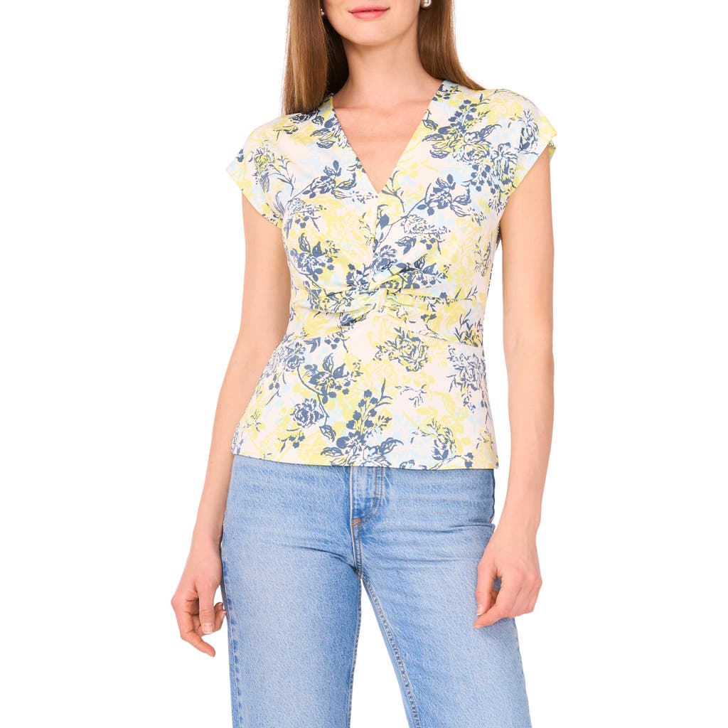 VINCE CAMUTO VINCE CAMUTO TWIST KNIT TOP