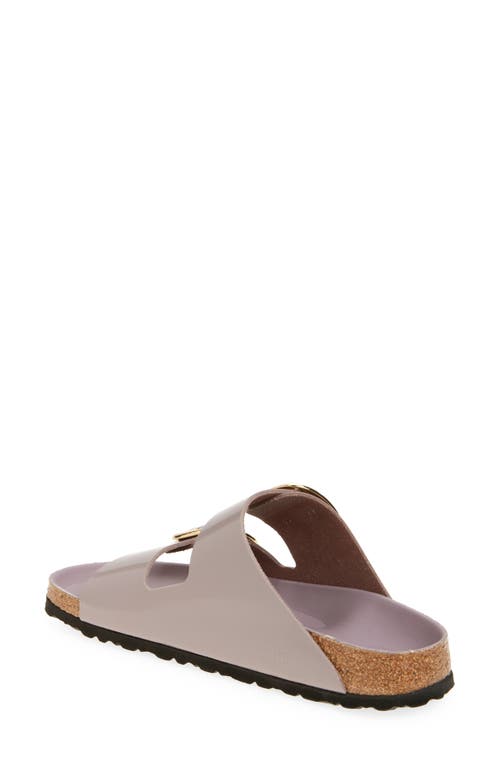 BIRKENSTOCK BIRKENSTOCK ARIZONA HAMMERED BIG BUCKLE SLIDE SANDAL