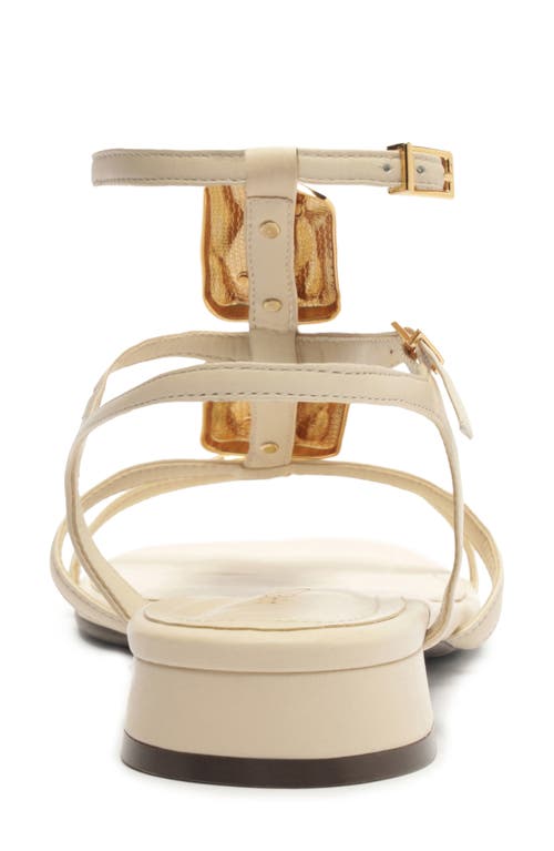Arezzo Gretta Ankle Strap Sandal In Multi