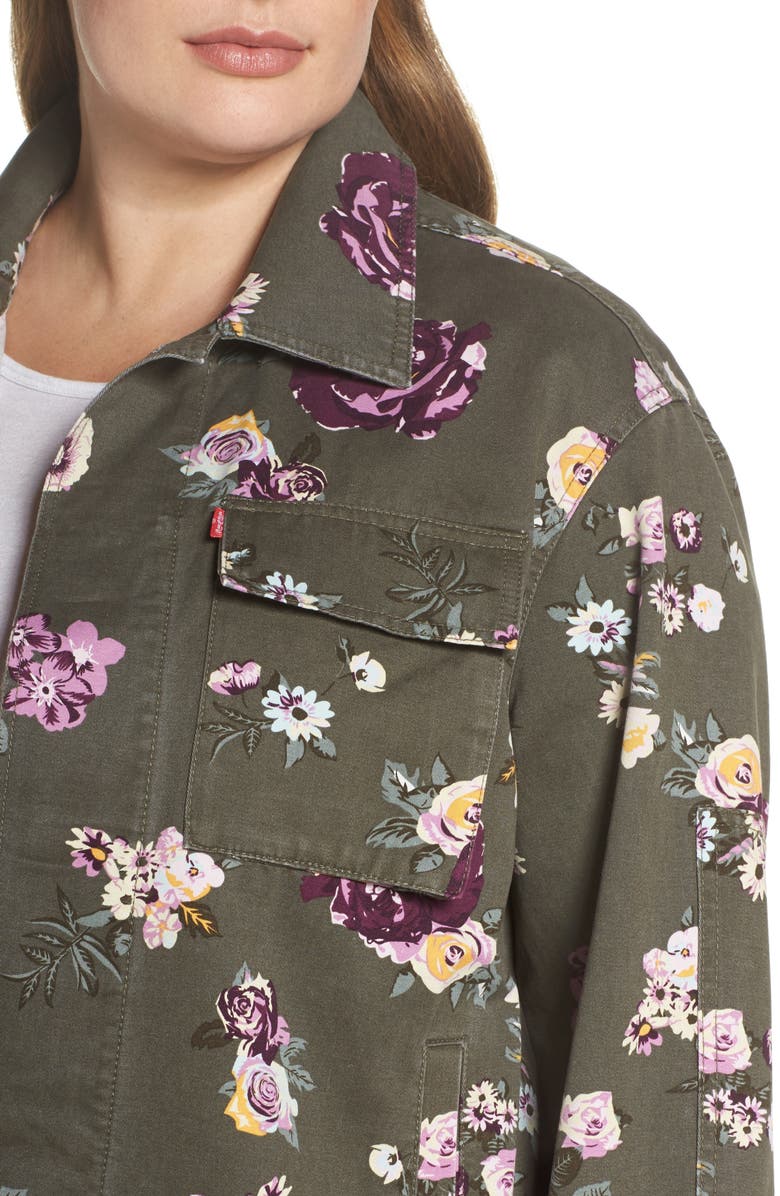 Levi's<sup>®</sup> High/Low Shirt Jacket, Alternate, color,