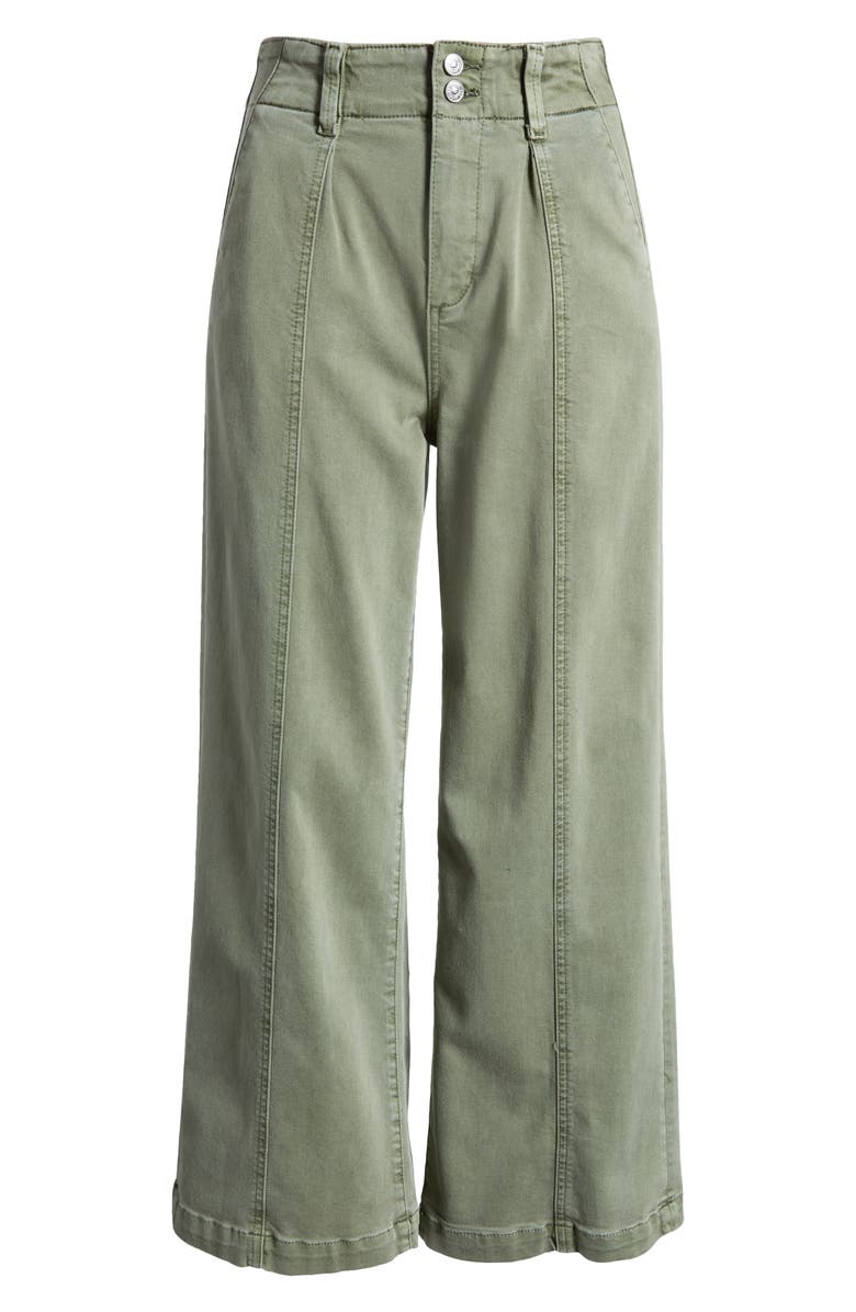 PAIGE Brooklyn High Waist Crop Wide Leg Pants, Alternate, color, 