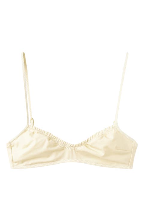 Draped Bikini Top