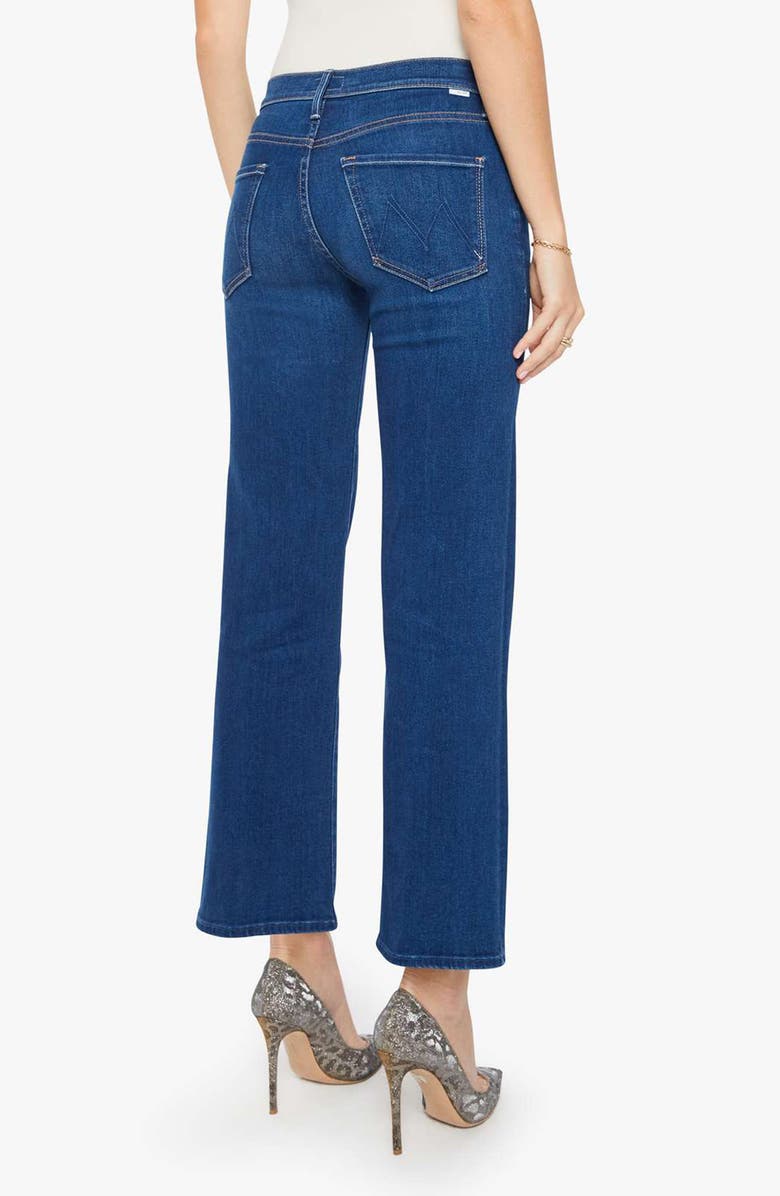 MOTHER The Mid Rise Rambler Zip Flood Jeans, Alternate, color, Pinkies Up