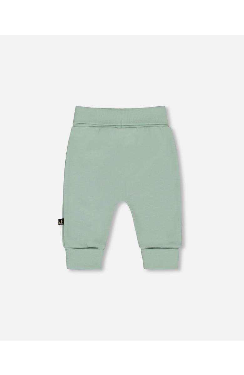 Deux par Deux Organic Cotton Evolutive Pant, Alternate, color, Jade Green