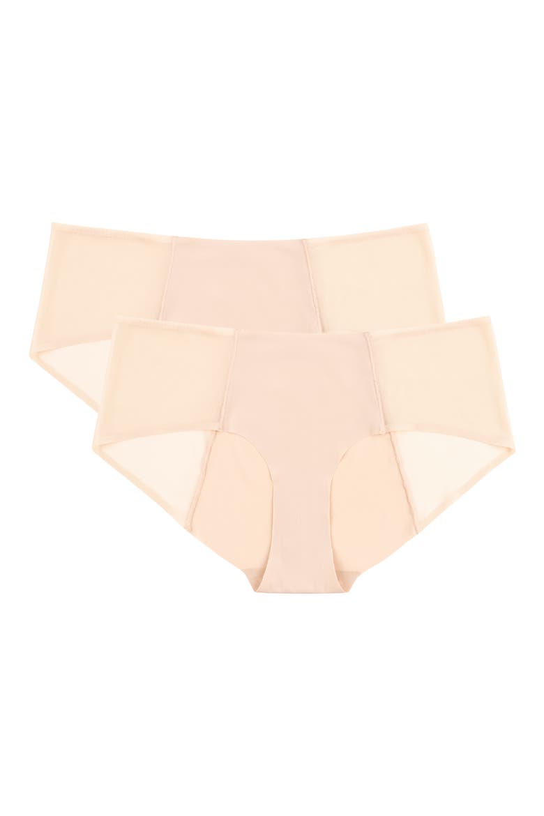 2-Pack Soft Seamless Briefs with Mesh, Alternate, color, SMOKE GREY