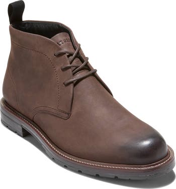 Stivali Cole Haan Grand Chelsea Da Uomo, Pelle Scamosciata Lumber Brown, Taglia 11.5 US (44.5 EU)