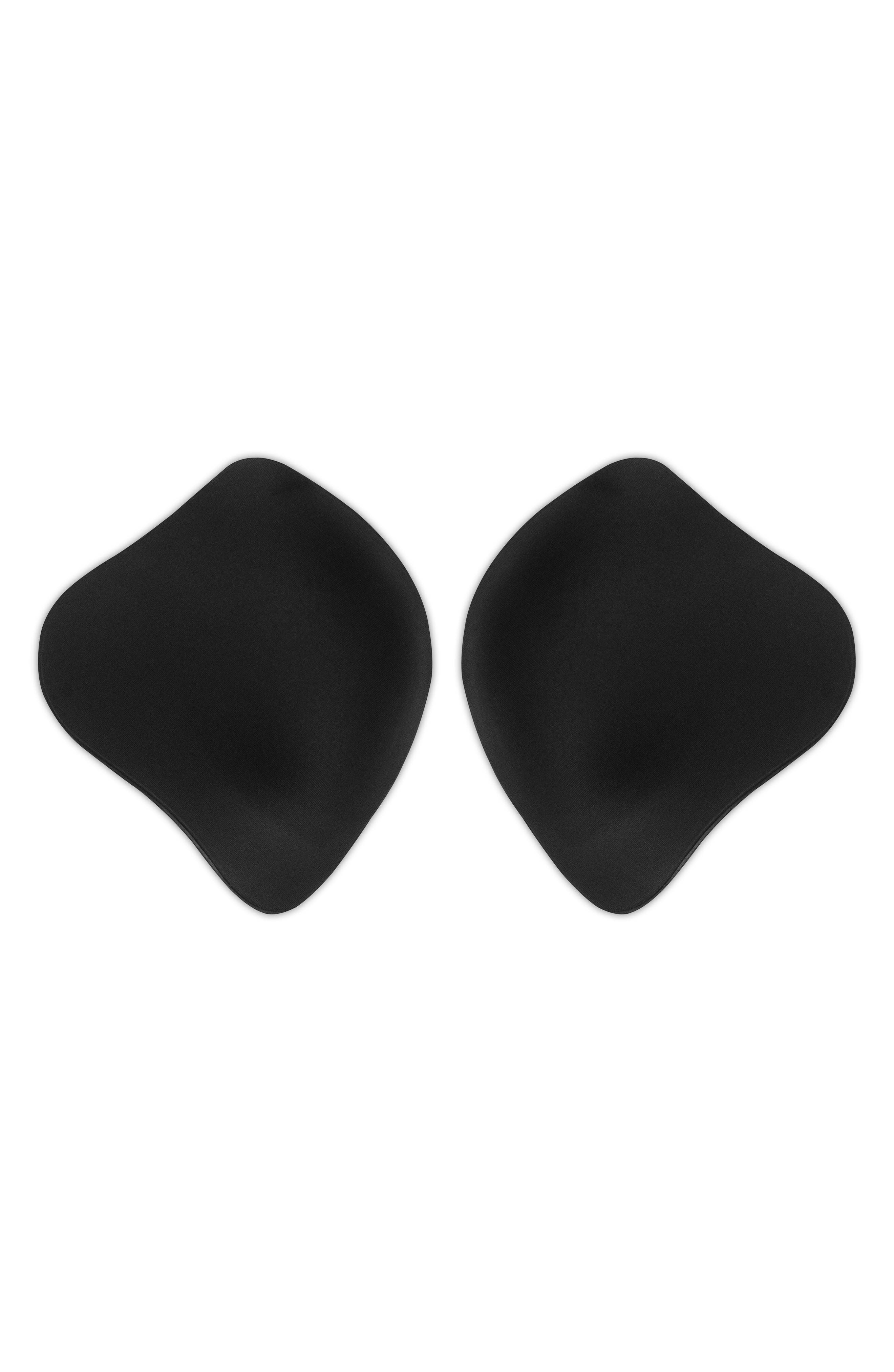 MAGIC Bodyfashion Ultimate Invisibles Backless Strapless Reusable Adhesive Breast Cups in Black 