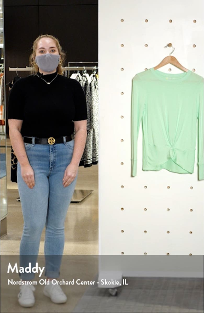 Peaceful Soft Twist T-Shirt, sales video thumbnail