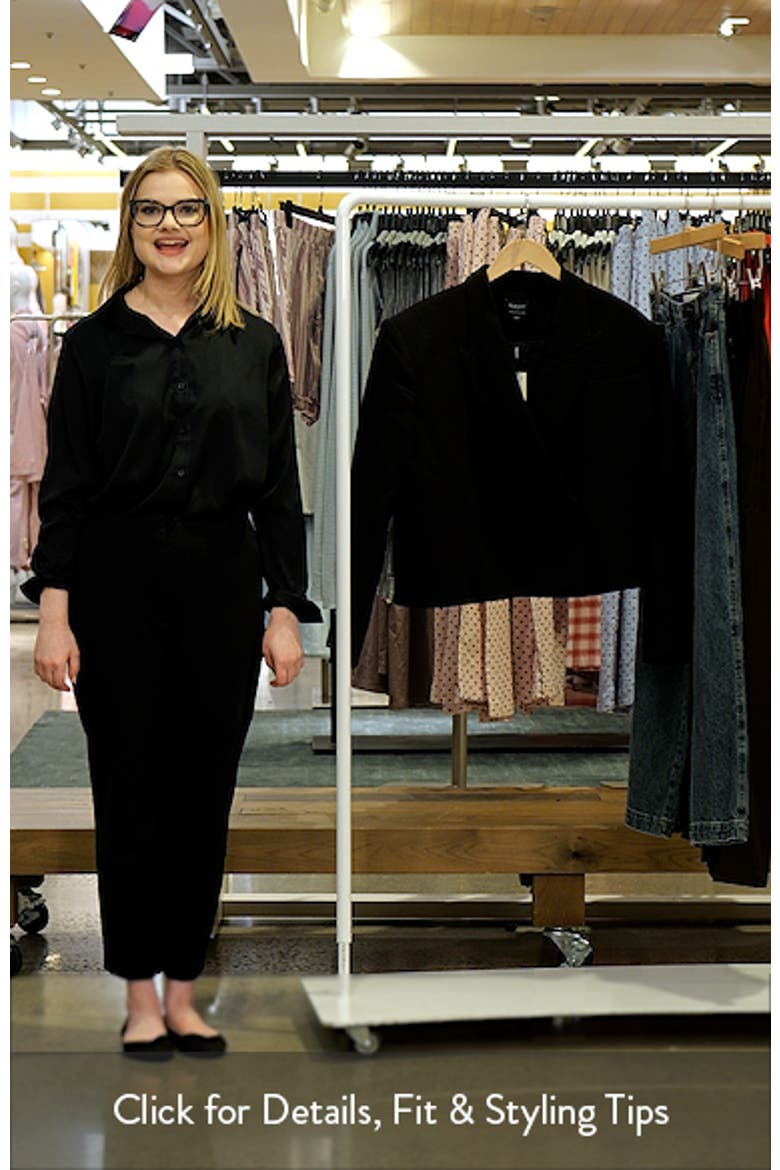 Jezel Double Breasted Crop Blazer video