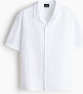 H&M Relaxed Fit Linen-blend Resort Shirt
