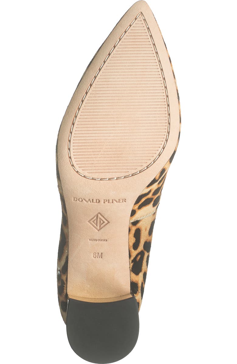 Donald Pliner Genuine Calf Hair Pump, Alternate, color, Black-Natu