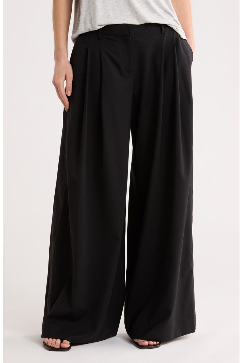 Didi Tuxedo Pants, Main, color, BLACK