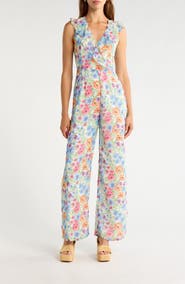 SUGARLIPS Ezia Ruffle Sleeveless Jumpsuit