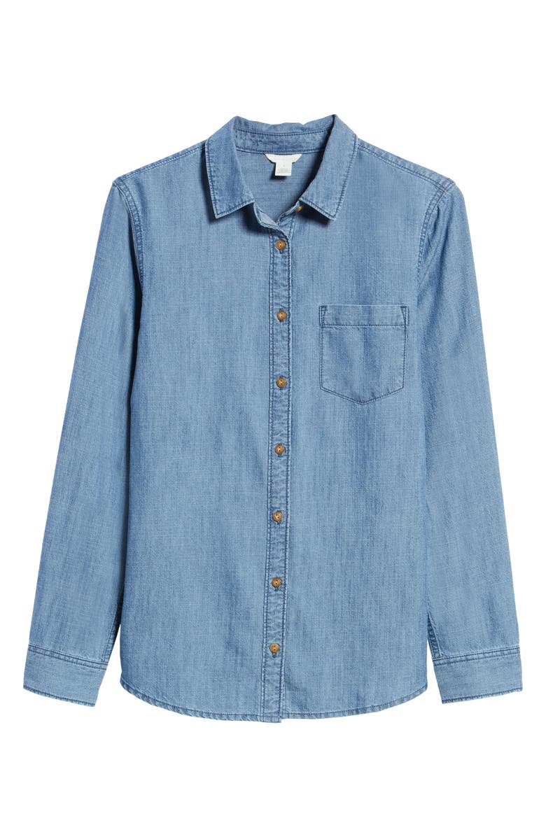 Caslon<sup>®</sup> Easy Button-Up Shirt, Alternate, color, 