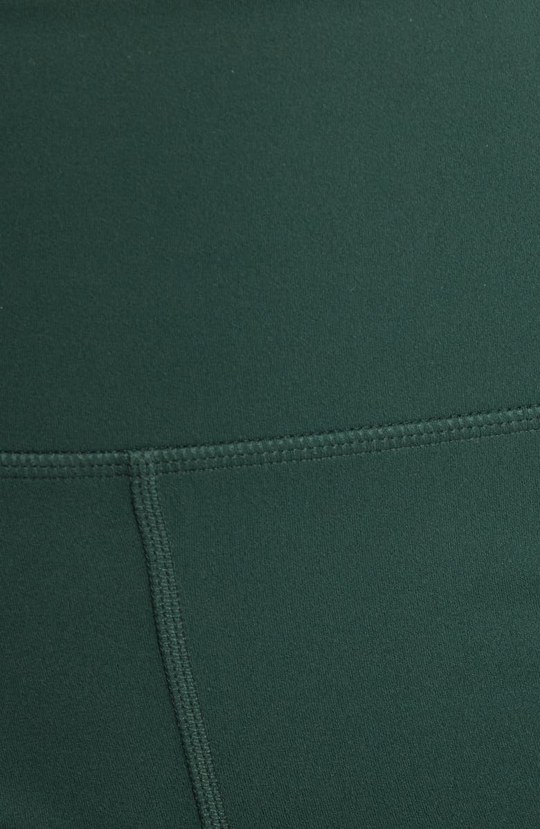 Zella Studio Luxe High Waist Flare Ankle Pants, Alternate, color, Green Timber