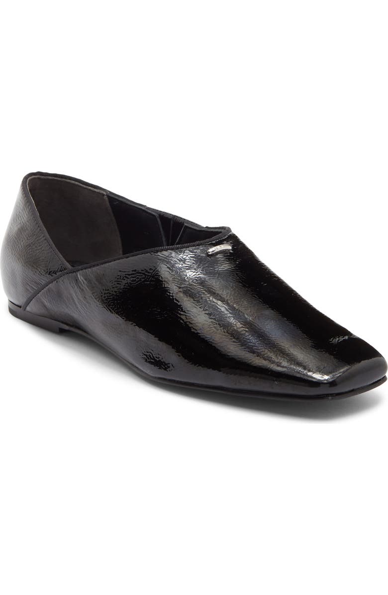 rag & bone Sadie Pointed Toe Flat, Main, color, Black