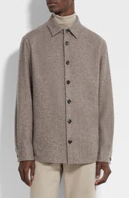 ZEGNA Cashmere & Silk Overshirt