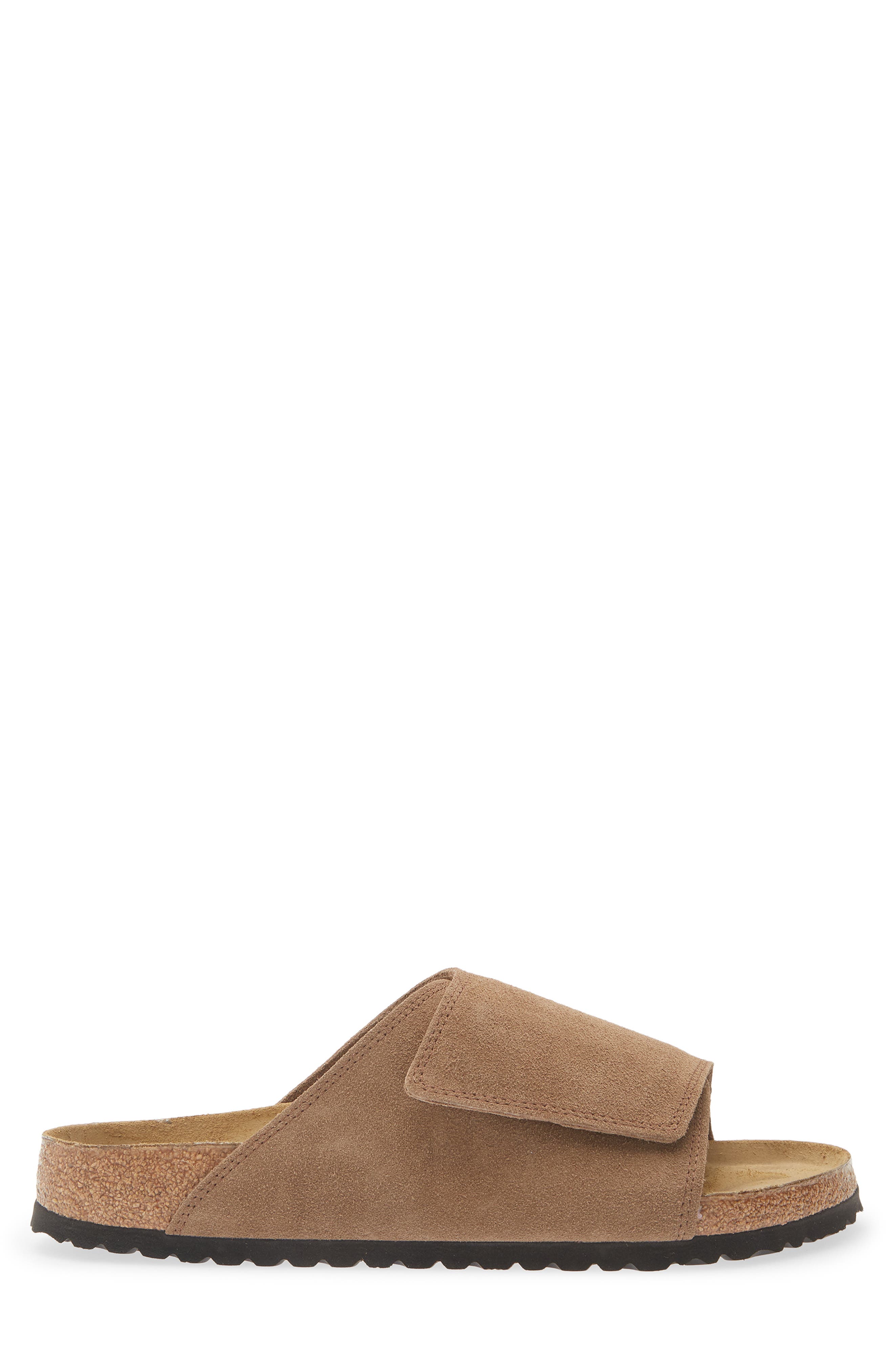 Birkenstock Solana Slide Sandal, Alternate, color, Dark Tea
