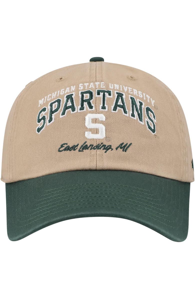 '47 Men's '47 Khaki Michigan State Spartans Local Clean Up Adjustable Hat, Alternate, color, Khaki