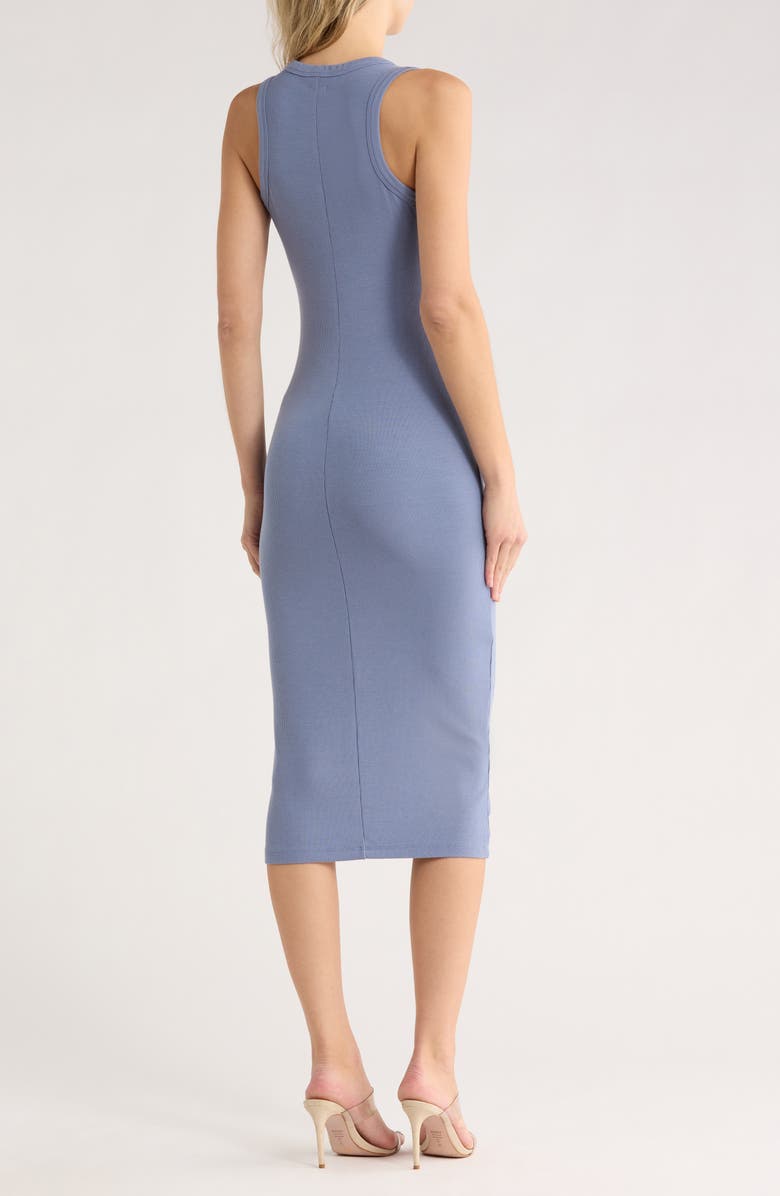 L'AGENCE Racerback Midi Dress, Alternate, color, Wild Wind