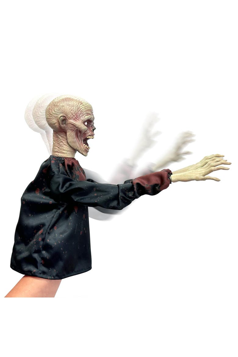 Horror Reachers Zombie 13-Inch Boxing Puppet Toy | Toynk Exclusive, Main, color, Black