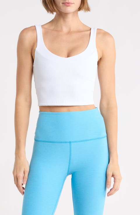 Impulse Ribbed Cropped Tank