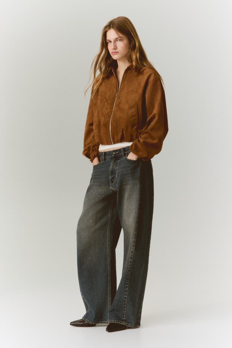 Collared Jacket, Alternate, color, Dark beige