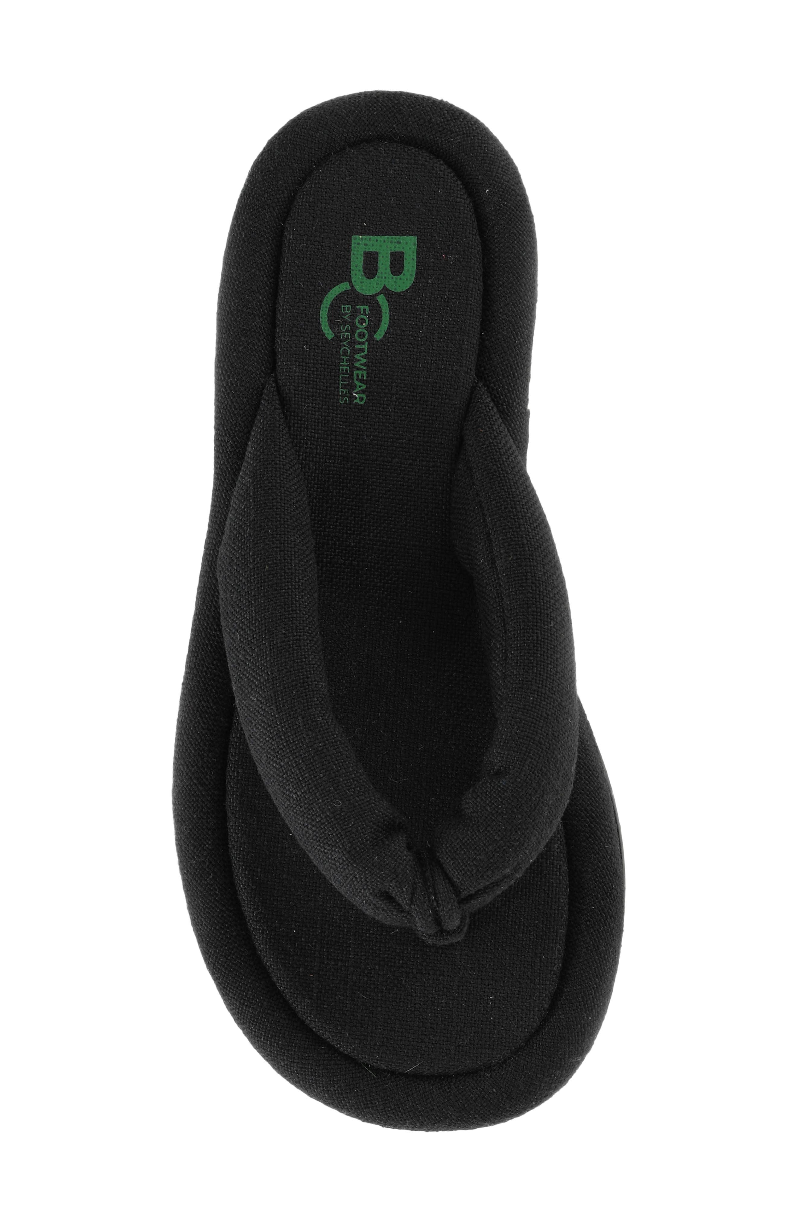 BC Footwear Flipside Flip Flop, Alternate, color, Black
