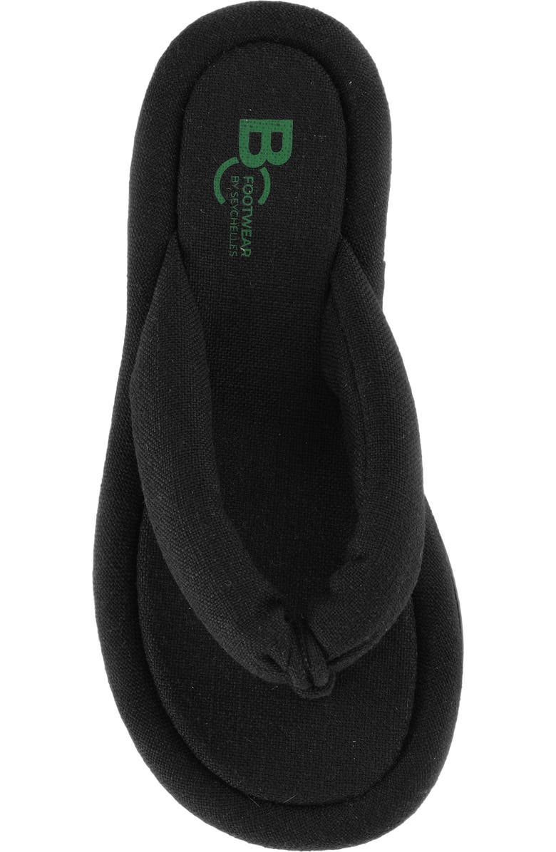 BC Footwear Flipside Flip Flop, Alternate, color, Black