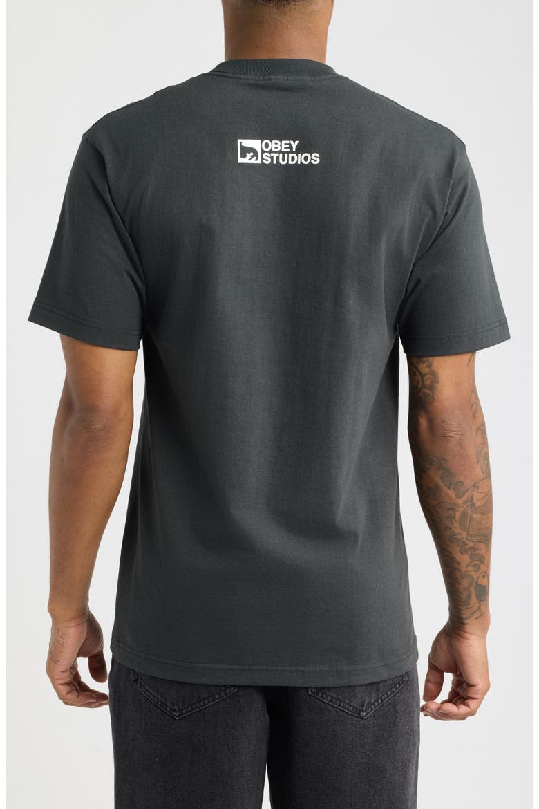 Coffee Cup Graphic T-Shirt, Alternate, color, VINTAGE BLACK