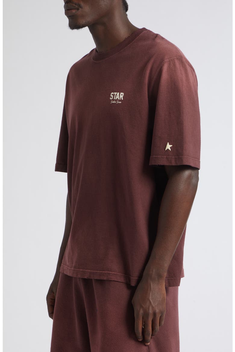 Gender Inclusive Relaxed Fit Cotton T-Shirt, Alternate, color, WINDSOR WINE