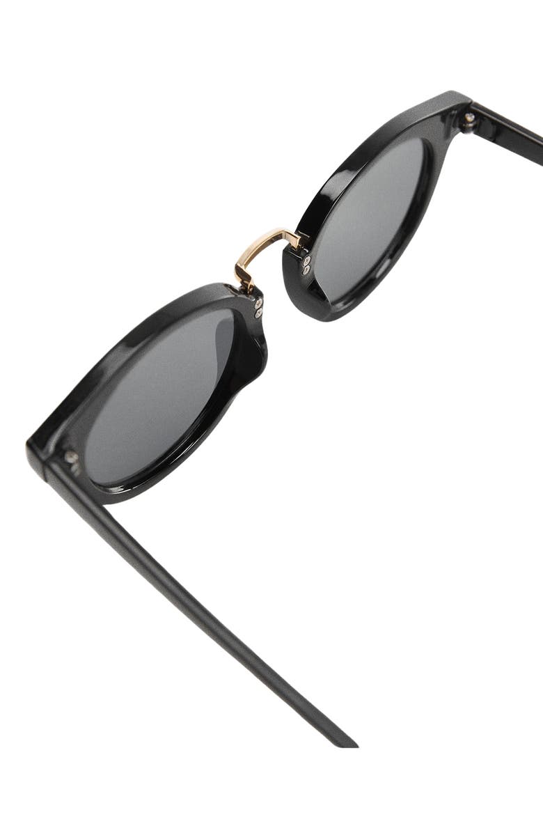 MANGO Metal Bridge Sunglasses, Alternate, color, 