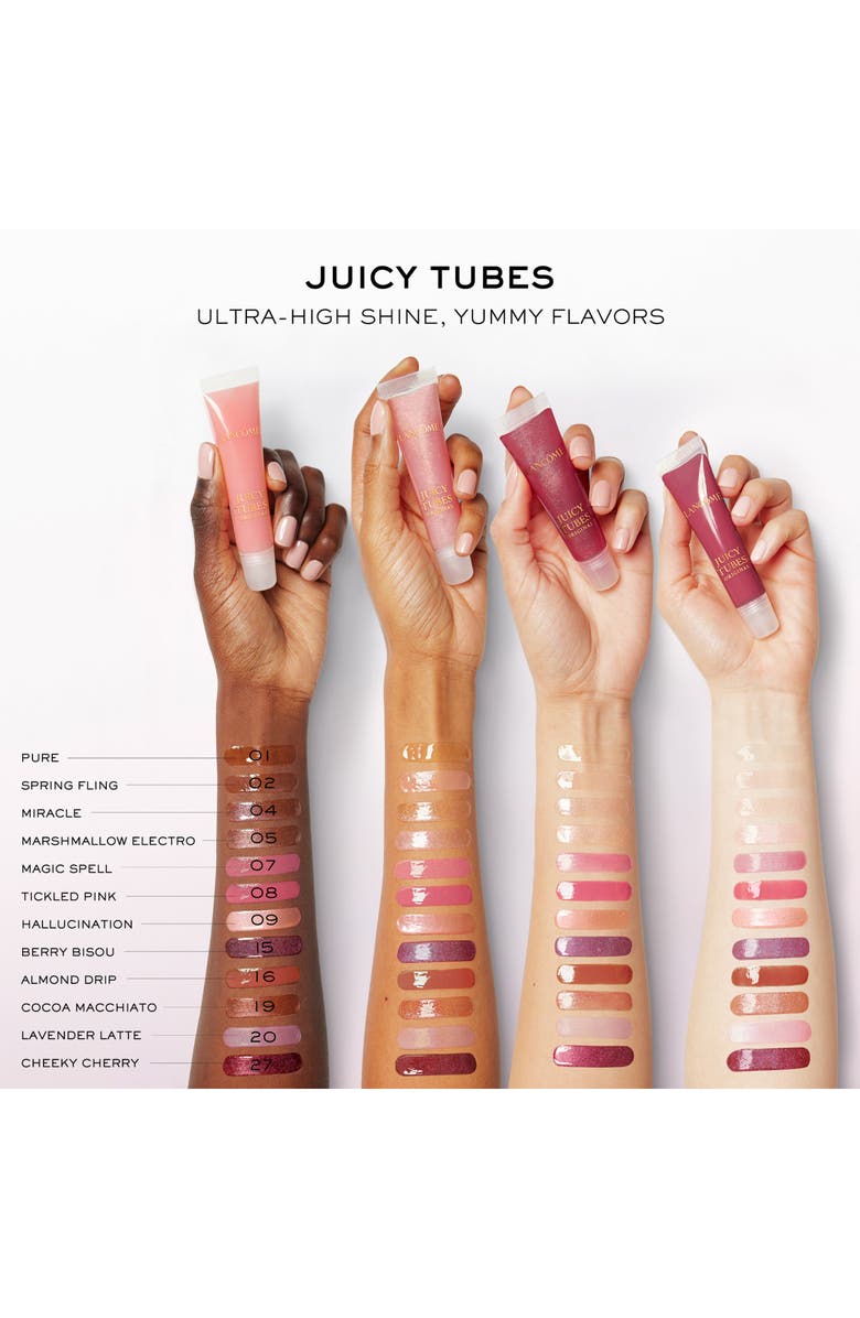 Lancôme Juicy Tubes Lip Gloss, Alternate, color, 05 Marshmallow Electro