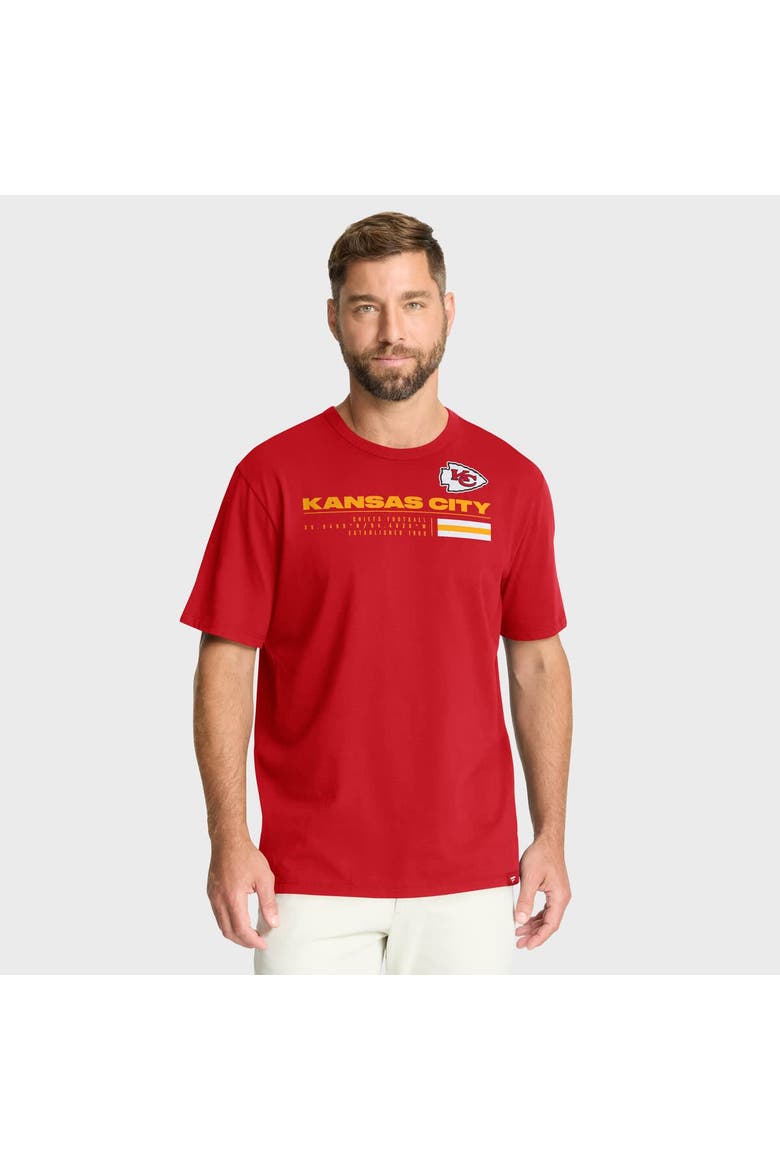 Men's Fanatics Red Kansas City Chiefs Chop Block Legacy T-Shirt, Main, color, Red