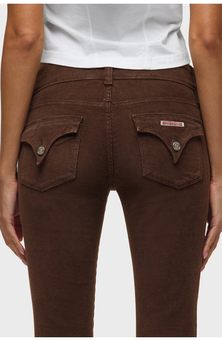 Hudson Jeans Beth Mid-Rise Baby Boot, Alternate, color, Black Coffee Cord