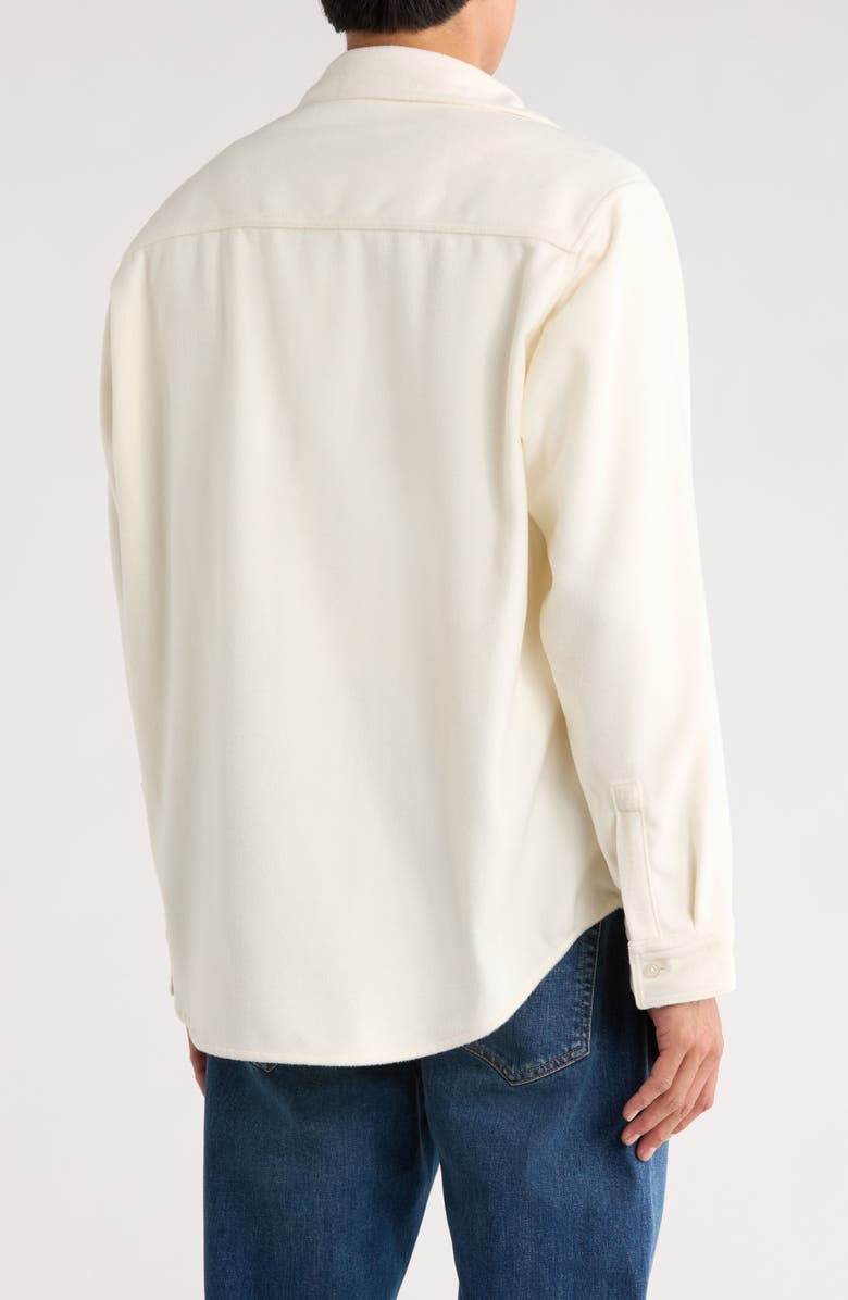 HUGO Ebolt Snap Jacket, Alternate, color, Whisper White