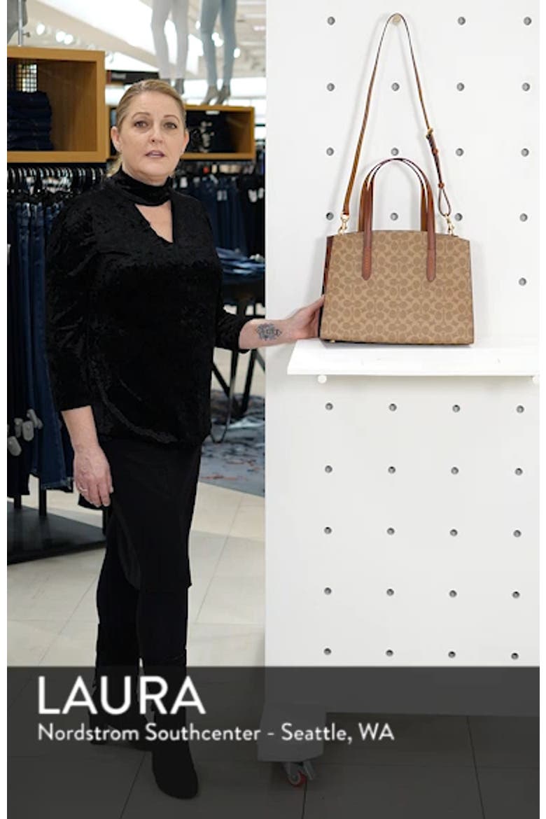 Charlie Signature Canvas Tote video