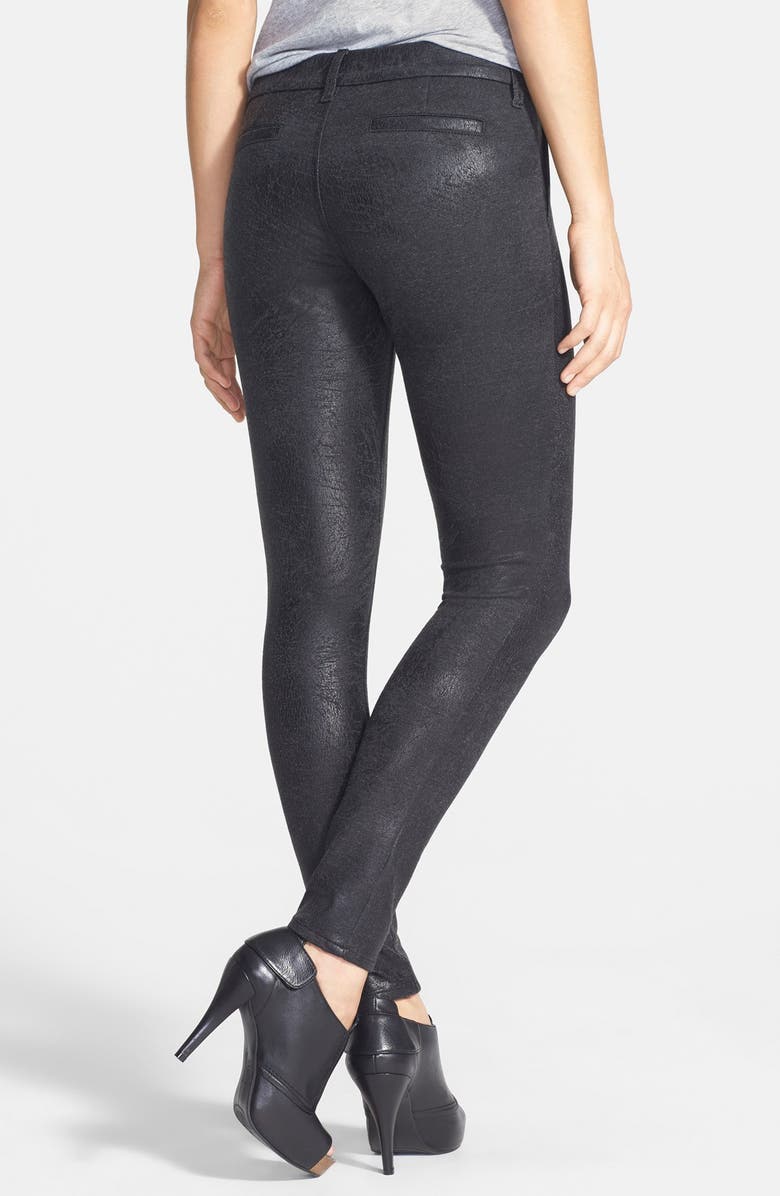 KUT from the Kloth Coated Trouser Skinny Jeans, Alternate, color, 