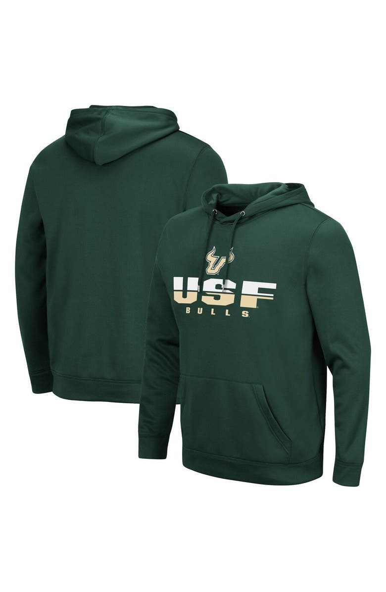 COLOSSEUM Men's Colosseum Green South Florida Bulls Lantern Pullover Hoodie, Main, color, Green