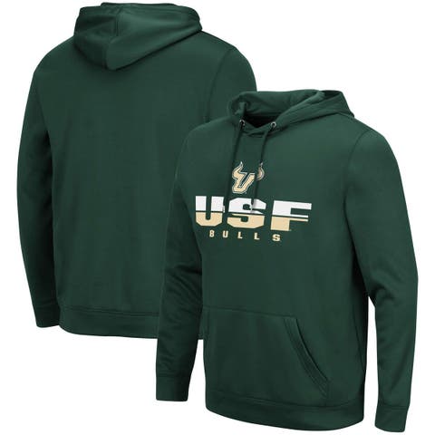 Men's Colosseum Green South Florida Bulls Lantern Pullover Hoodie