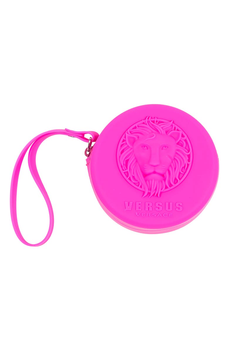 VERSUS Versace Women's Versus Fire Island Lion Silicone Strap Watch, 39mm, Alternate, color, 