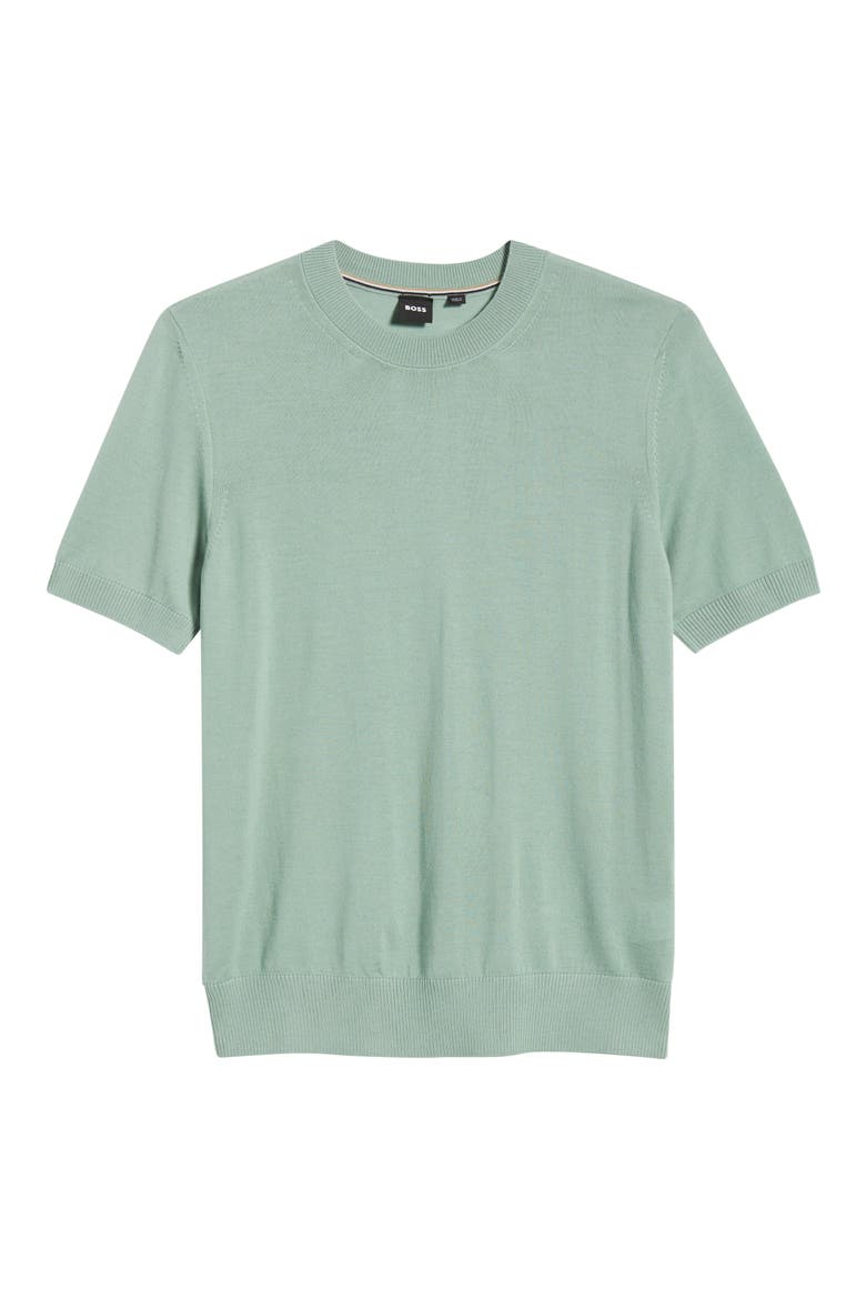 Umauro Wool Knit T-Shirt, Alternate, color, OPEN GREEN