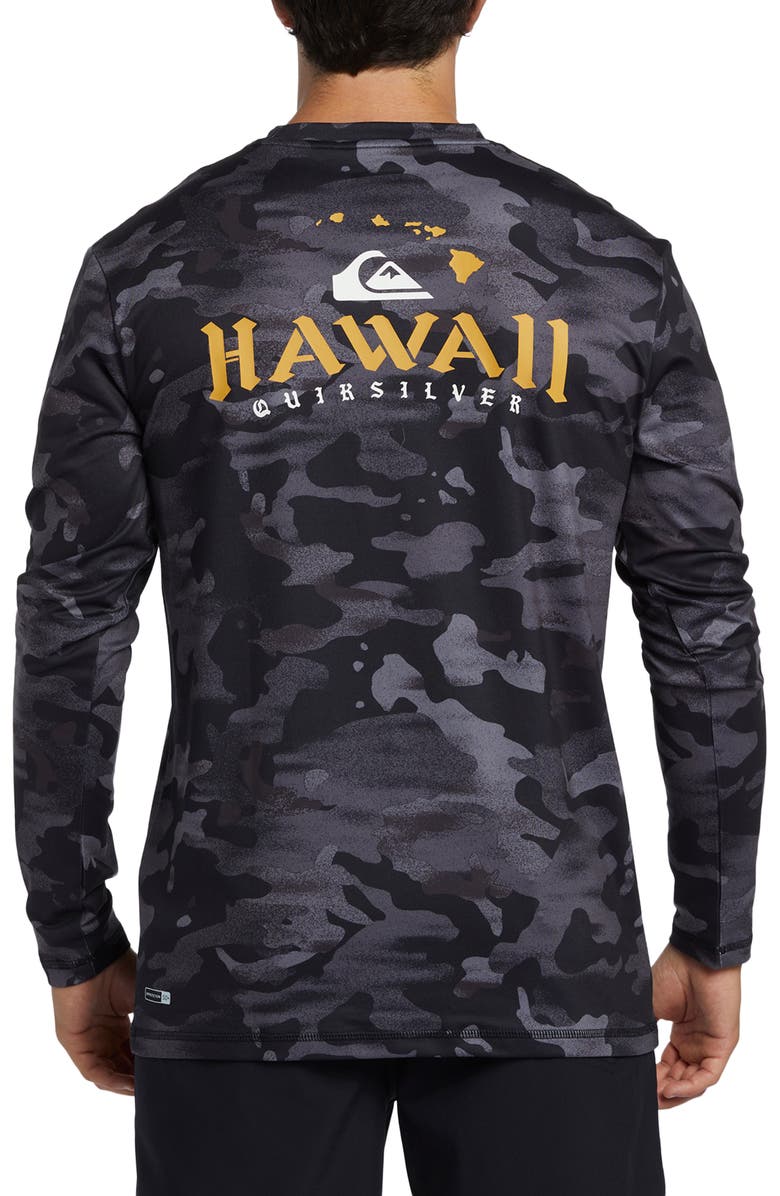 Quiksilver HI Royalty Surf Long Sleeve Rashguard, Alternate, color,